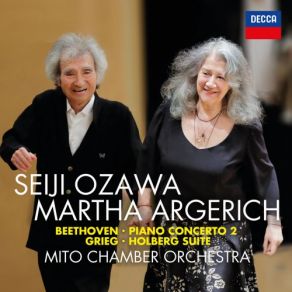 Download track Holberg Suite, Op. 40 (Orch. Grieg): III. Gavotte. Allegretto Seiji Ozawa, Martha Argerich, Mito Chamber Orchestra