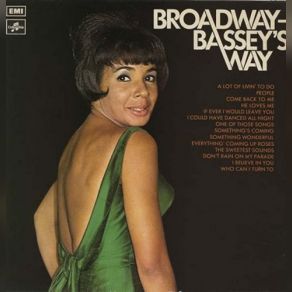 Download track One Of Those Songs Shirley Bassey