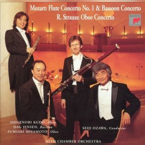 Download track Strauss Concerto For Oboe And Small Orchestra - I. Allegro Moderato Seiji Ozawa, Mito Chamber Orchestra