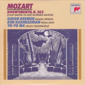 Download track Divertimento In E - Flat Major For String Trio, K. 563 III. Menuetto - Allegro - Trio Yo - Yo Ma, Gidon Kremer, Kim Kashkashian