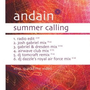 Download track Summer Calling (Radio Edit) Andain