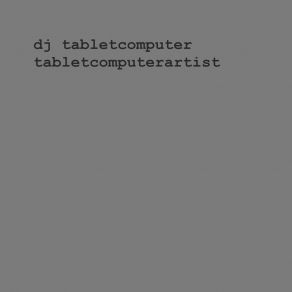 Download track Graphics Processors DJ Tabletcomputer