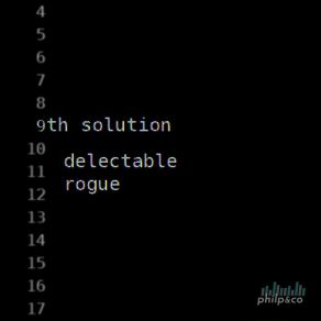 Download track Ninth Solution (Extended Mix) Delectable Rogue