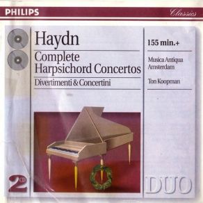 Download track Concertino For Harpsichord And Strings In F Major, Hob. XIV-F2 - III. Allegro Assai' Ton Koopman