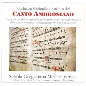 Download track O Crux Benedicta Schola Gregoriana Mediolanensis