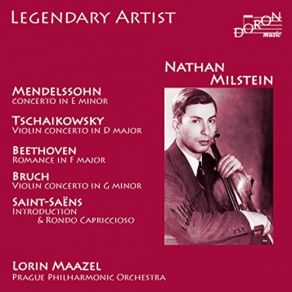 Download track Violin Concerto No. 1 In G Minor, Op. 26: II. Adagio Prague Philharmonic Orchestra, Milstein Nathan, Lorin Maazel