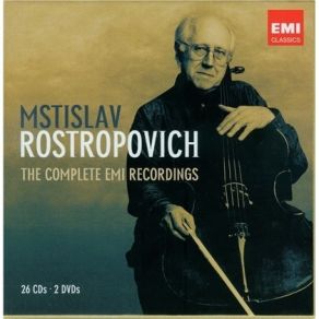 Download track 2. Saint-Saens - Cello Concerto No. 1 In A Minor Op. 33 - II. Allegretto Con Moto - Mstislav Rostropovich