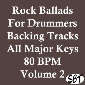 Download track Rock Ballad In Db Major For Drummers Backing Track 80 BPM, Vol. 1 Sydney Backing Tracks