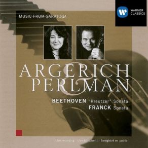 Download track Violin Sonata No. 9 In A, Kreutzer Op. 47- II. Andante Con Variazioni 1-4 Itzhak Perlman, Martha Argerich