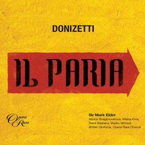 Download track Act 2 Questa Adunque, O Figlio Ingrato (Zarete) Donizetti