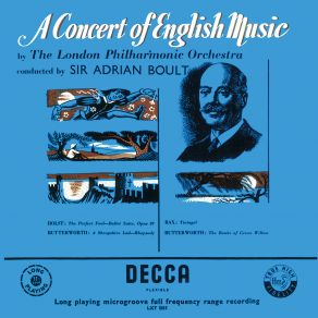 Download track Holst- A Somerset Rhapsody, Op. 21 Sir Adrian Boult, The London Philharmonic Orchestra