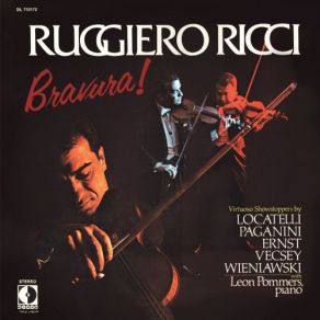 Download track Vecsey: Caprice No. 1, Le Vent For Violin And Piano Ruggiero Ricci, Leon Pommers