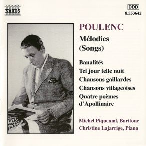 Download track Chansons Gaillardes # 3 - Madrigal Francic Poulenc