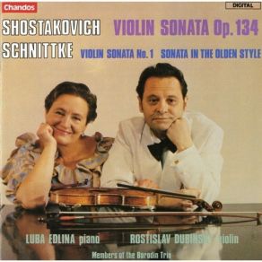 Download track Violin Sonata 1: I Andante Rostislav Dubinsky, Luba Edlina