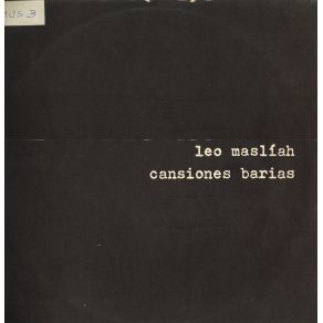 Download track Canción Para Vos Leo Masliah