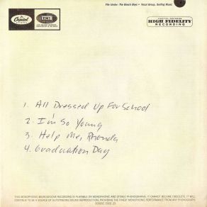 Download track Graduation Day (Stereo Mix From ''Today + Summer Days'' 2-For-1 CD Release) The Beach Boys