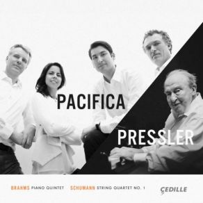 Download track String Quartet No. 1 In A Minor, Op. 41, No. 1 String Quartet In A Minor, Op. 41 No. 1 II. Scherzo Presto - Intermezzo Menahem Pressler, Pacifica Quartet