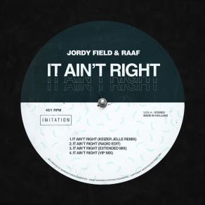 Download track It Ain't Right (Extended Mix) RAAF