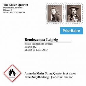 Download track String Quartet In A Major Ib. Coda (Completed By B. T. Andersson) The Maier Quartet