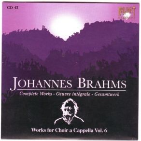 Download track Drei Motetten, Op. 110, Ach Arme Welt, Du Trügest Mich Johannes Brahms