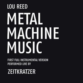 Download track Metal Machine Music, Pt. 4 Zeitkratzer