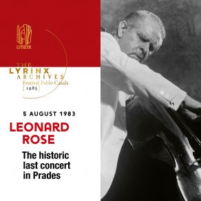 Download track Cello Sonata No. 3 In A Major, Op. 69: II. Scherzo – Allgro Molto (Live) Leonard Rose, Andrew Wolf