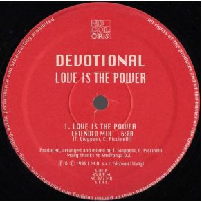 Download track Love Is The Power (Original Mix) Devotional
