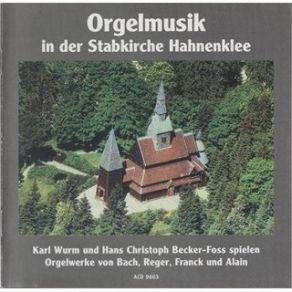 Download track Bach: Pastorale - I Andante Karl Wurm, Christoph Becker-Foss