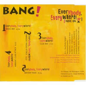 Download track Everybody, Everywhere! (Move On Up) (Ambient Radio Attack) Bang!