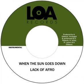 Download track When The Sun Goes Down (Instrumental) Lack Of AfroΟΡΓΑΝΙΚΟ