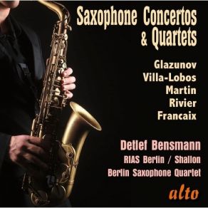 Download track 2. Fantasia For Soprano Saxophone 3 Horns And Strings - I. Anime Detlef Bensmann, Berlin Saxophone Quartet