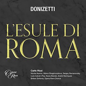 Download track L'esule Di Roma, Act 1, N. 4 Terzetto Piangi Ti Rasserena... (Settimio, Argelia, Murena) Britten Sinfonia