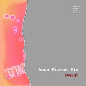 Download track Sitting In Cars With Girls Anna Kitten Pie