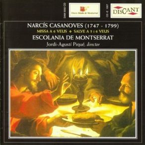 Download track 8. Missa A 6 Veus - Sanctus Narciso Casanovas