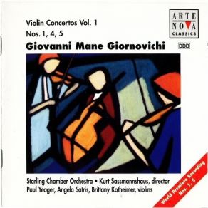 Download track 08-Giovanni Mane Giornovichi-Concerto No. 5 E Major, II. Romance Grazioso Giovanni Mane Giornovichi