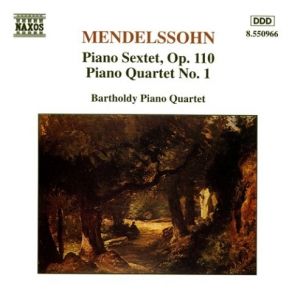 Download track 6. Mendelssohn: Piano Quartet Op. 1 - Adagio Jákob Lúdwig Félix Mendelssohn - Barthóldy