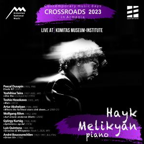 Download track Etude Pour Piano No. 7 (Live At Komitas Museum-Institute) Hayk Melikyan