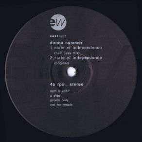 Download track State Of Independence (Original) Donna Summer