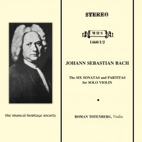 Download track Violin Sonata No. 3 In C Major, BWV 1005- I. Adagio - Fuga Vienna Chamber Orchestra, Roman Totenberg