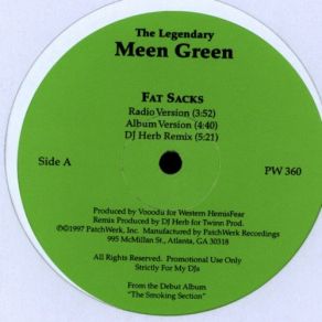 Download track Fat Sacks (Radio Version) Meen Green