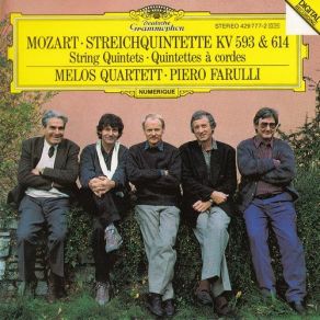 Download track String Quintet No. 5 In D Major, K. 593 - IV. Allegro Melos Quartett, Piero Farulli