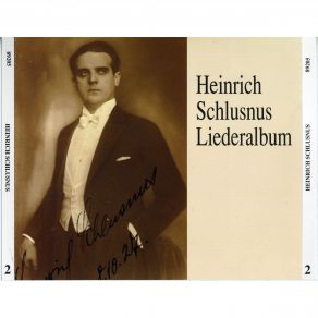 Download track 02. Brahms - Wenn Du Nur Zuweilen Lachelst Heinrich Schlusnus