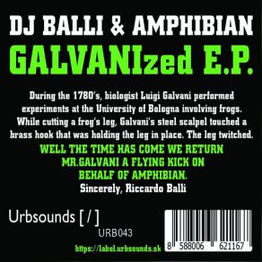 Download track GALVANIzed By Electrical Energy Coming From Dissecting Luigi Galvani’s Leg With Zinc Scapel And Copper Rods DJ Balli