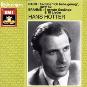 Download track J. S. Bach - Kantate BWV. 82 - 3. Aria: 'Schlummert Ein, Ihr Matten Augen' Gerald Moore, Hans Hotter, The Royal Philormonic Orchestra