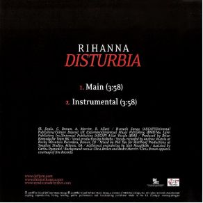 Download track Disturbia (Instrumental) Rihanna