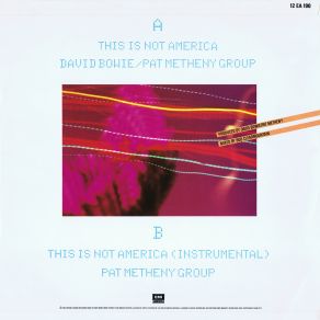 Download track This Is Not America (Instrumental) Pat Metheny Group, David Bowie