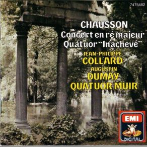 Download track Concert En RÃ© Majeur Op. 21 - I. DÃ©cidÃ© Calme-AnimÃ© Jean - Philippe Collard, Augustin Dumay, Quatuor Muir