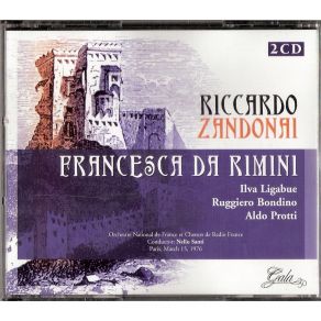 Download track Act 2. Paolo! Francesca! Riccardo Zandonai