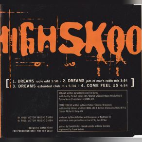 Download track Dreams (Radio Edit) B. G., Highskool