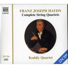 Download track 12. String Quartet In B Flat Major Op. 55 No. 3: Finale: Presto Joseph Haydn
